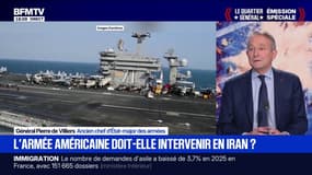 Iran: "Il y a deux modes d’action possibles pour le président Trump à ce stade: la souplesse et la force", selon le général Pierre De Villiers 