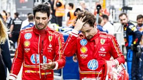 Les deux pilotes Ferrari Charles Leclerc et Carlos Sainz ont signé respectivement la 1ere et 3e place, lors des qualifications pour le GP de Bakou.