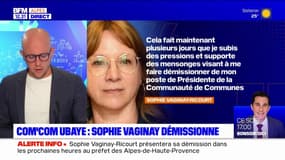 Vallée de l'Ubaye: Sophie Vaginay démissionne de la communauté de communes