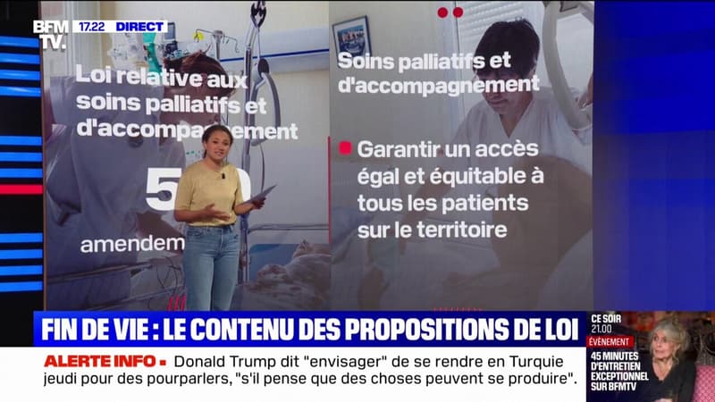 LES ÉCLAIREURS - Ce que contiennent les deux textes de loi sur la fin de vie débattus à l'Assemblée