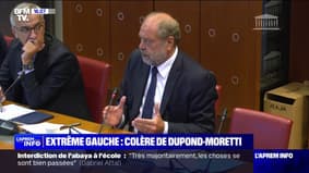 Éric Dupond-Moretti: "À tous ces gens qui pensent que nous avons basculé dans le liberticide [...] il faut arrêter ces conneries"