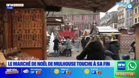 Mulhouse: le marché de Noël touche à sa fin