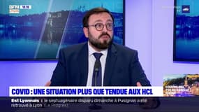 Guillaume Du Chaffaut, directeur général adjoint des HCL était l'invité de Bonsoir Lyon