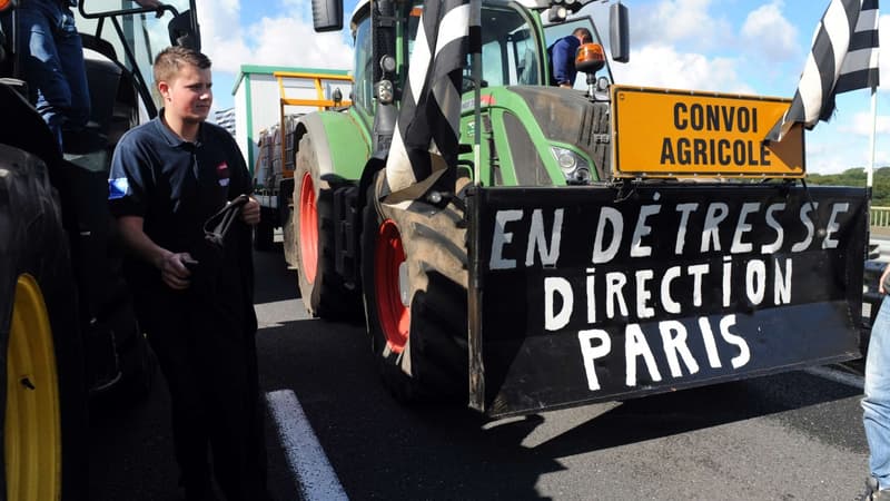 Manifestation des agriculteurs
