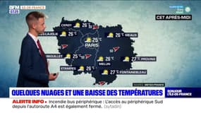 Météo Paris-Ile de France du 25 juillet: Quelques nuages et une baisse des températures