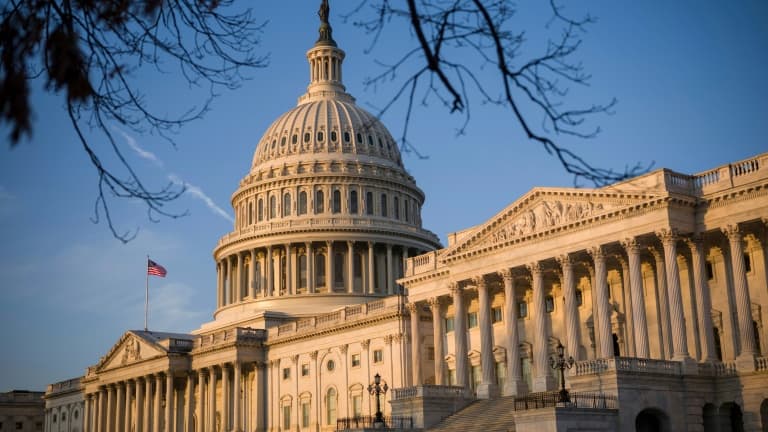 Le Capitole, siège du Congrès américain, à Washington. 