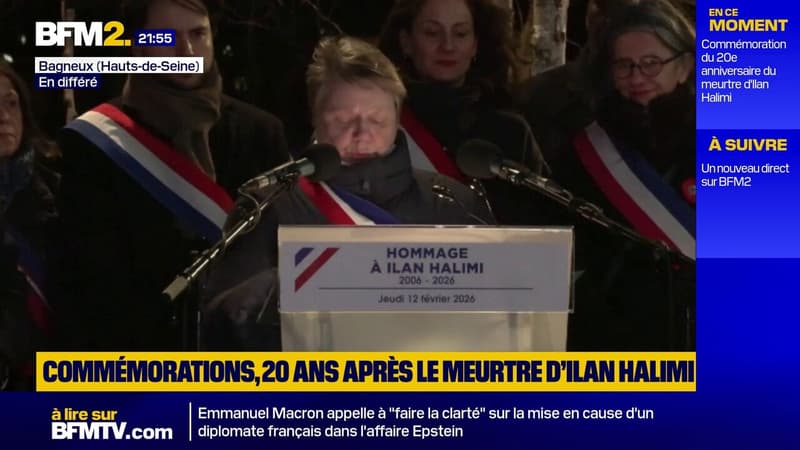 Hommage à Ilan Hamili, 20 ans après son meurtre, "pour ne jamais oublier le martyr subit par ce jeune homme", déclare la Maire de Bagneux