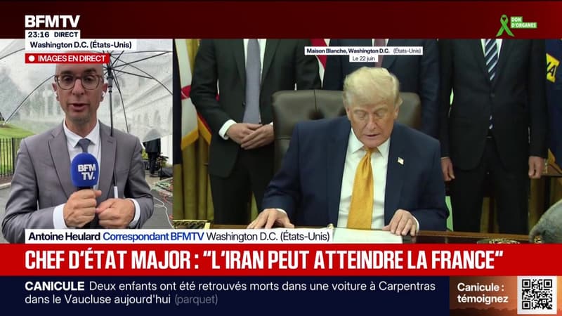 "On se débrouille très bien avec le détroit d'Ormuz", estime Donald Trump