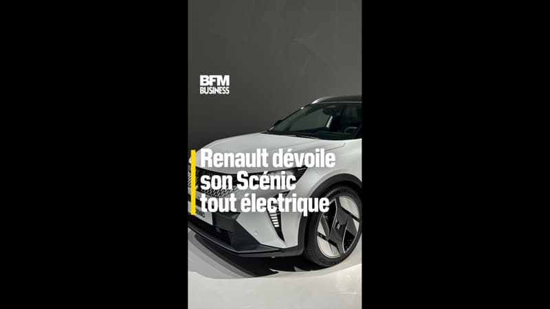 Renault offre un lifting esthétique et électrique à son Scénic