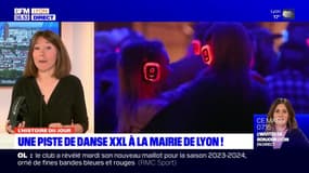 L'histoire du jour: une silent party à la mairie de Lyon