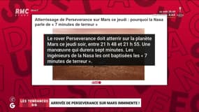 Les tendances GG : Arrivée imminente de Perseverance sur Mars ! - 18/02