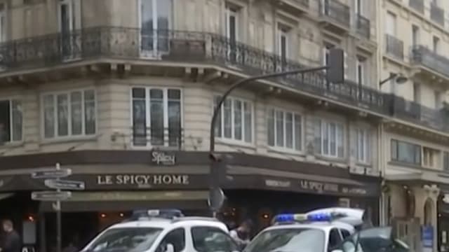 Le quartier autour de l'église Saint-Leu a été complètement bloqué à Paris samedi dernier.