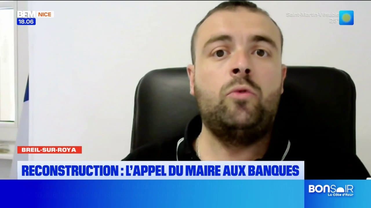 Breil-sur-Roya : l'appel du maire aux banques pour la reconstruction