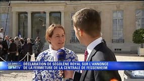 "Le processus de fermeture de Fessenheim sera irréversible", assure Ségolène Royal
