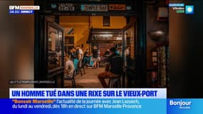 Marseille : un portier de bar tué à l'arme blanche à deux pas du Vieux-Port
