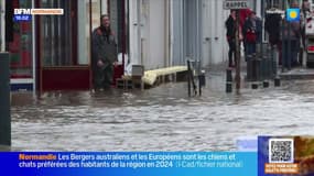 Eure: la décrue commence lentement