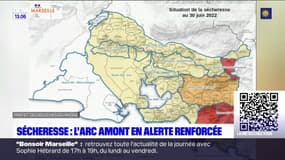 Sécheresse dans les Bouches-du-Rhône: le bassin versant de l'Arc amont en alerte renforcée 