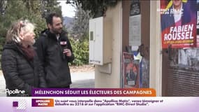 RMC chez vous : Melenchon séduit les électeurs des campagnes - 17/02