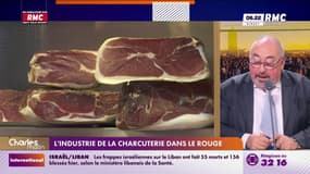 L'industrie de la charcuterie dans le rouge