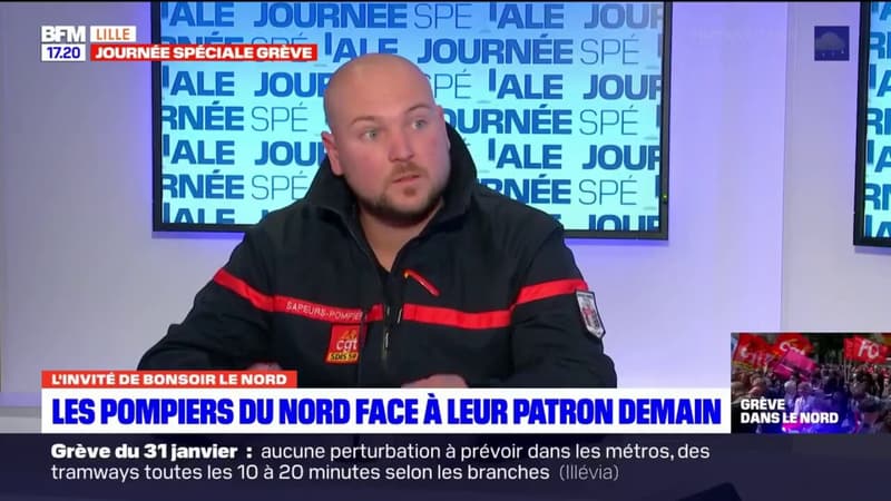 Nord: les pompiers demandent un "engagement fort" face au manque de personnel