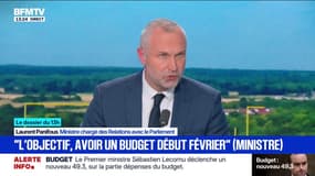 "Personne n'est parfaitement à l'aise avec ce budget", souligne Laurent Panifous, ministre chargé des relations avec le Parlement