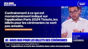 "Vendu" ou "annulé": un message d'erreur envoyé aux propriétaires de billets pour la cérémonie d'ouverture des JO