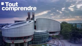 La Cour européenne des droits de l'homme (CEDH), Strasbourg - Image d'illustration