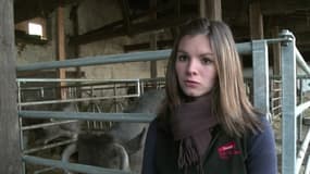 Bérénice est une jeune agricultrice qui prône la vente de proximité.