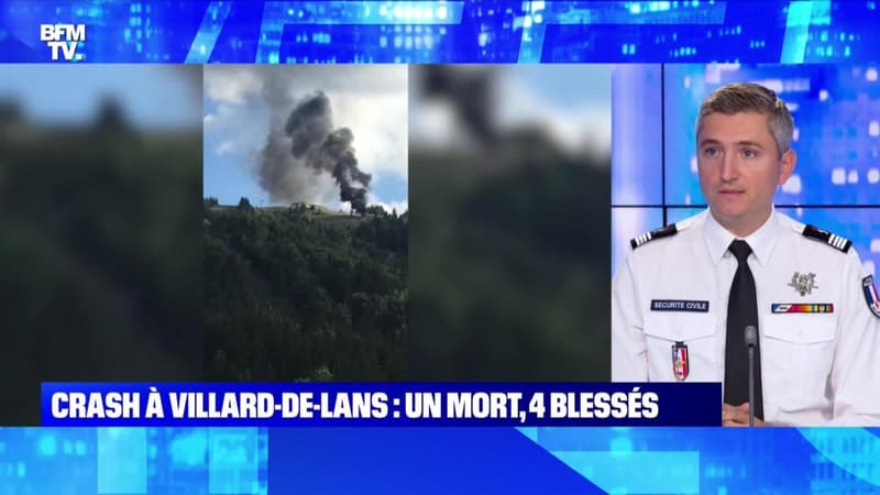 Crash d'hélicoptère à Villard-de-Lans: un mort, quatre blessés - 12/09
