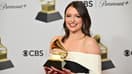 La compositrice américaine Stephanie Economou a remporté le premier Grammy Awards consacré à la musique de jeu vidéo (le 5 février 2023 à Los Angeles)