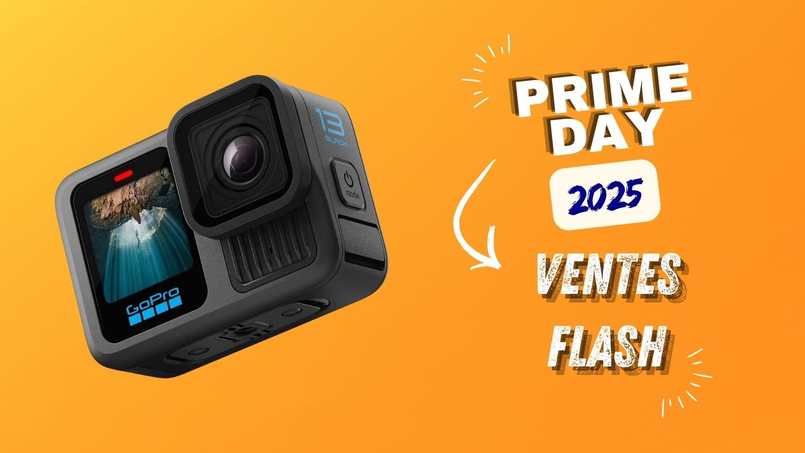 GoPro Hero 13 à 349€ au lieu de 499,99€