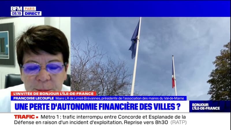 Val-de-Marne: Françoise Lecoufle, maire LR de Limeil-Brévannes, s'inquiète de la perte d'autonomie financière des villes