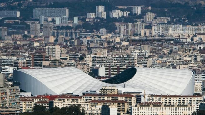 Le stade Vélodrome de Marseille.