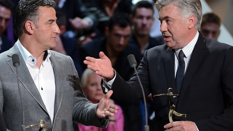 Christophe Galtier et Carlo Ancelotti
