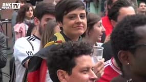 Football / Les supporters allemands tremblent à Paris - 13/07