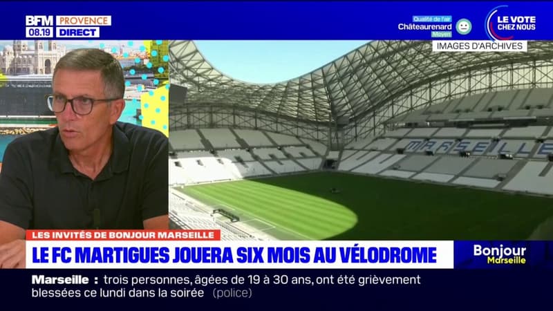 Regarder la vidéo Le FC Martigues jouera au Vélodrome jusqu'à la fin des travaux dans son stade