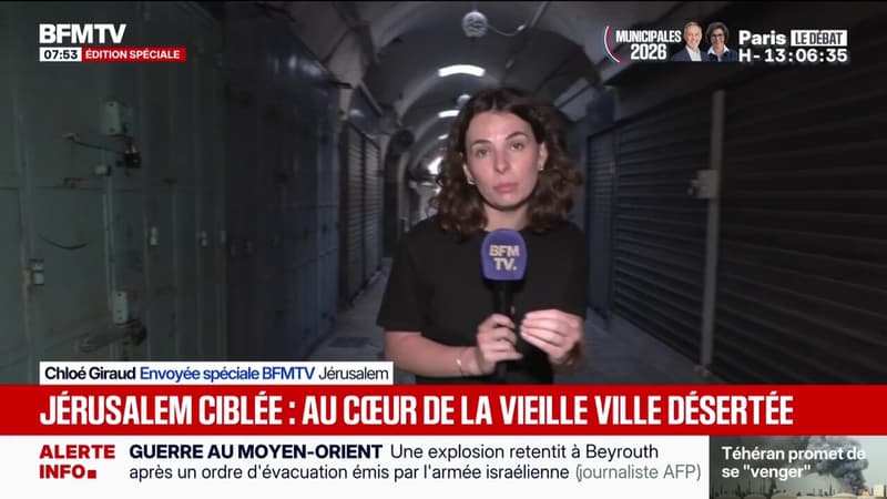 Guerre au Moyen-Orient: à Jérusalem, les Lieux saints fermés et la Vieille ville désertée