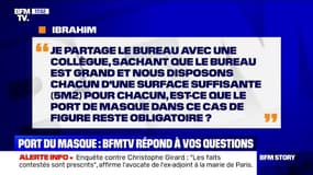 Je partage le bureau avec une collègue. Sachant que le bureau est grand et que nous disposons d'une surface de 5m² pour chacun, le port du masque est-il obligatoire ? - BFMTV vous répond