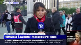 Les 24 heures d'attente pour rendre hommage à Elizabeth II et le froid ne freinent pas les Britanniques