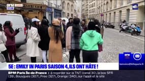 Paris: le tournage de la saison 4 d'Emily in Paris a commencé