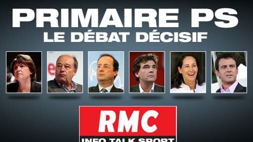 Le troisième et dernier débat entre les six candidats à la primaire PS se déroulera en exclusivité ce soir sur RMC et BFMTV à partir de 20h.