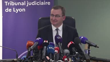Thierry Dran, Procureur de la République de Lyon, le 16 février 2026.