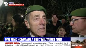 L'émotion des habitants de Pau venus rendre hommage aux 7 militaires basés dans la ville et morts au Mali