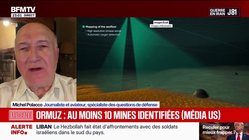 Ormuz: au moins 10 mines identifiées dans le détroit (médias us)