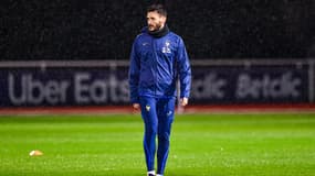 Hugo Lloris à Clairefontaine, le 15 novembre 2022