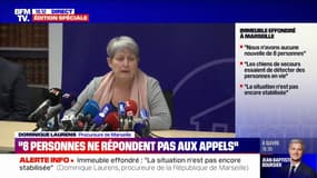 Effondrement à Marseille: "Les 3 immeubles concernés ne sont pas du tout des immeubles insalubres", affirme la procureure Dominique Laurens