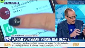 Lâcher son smartphone, défi de 2018