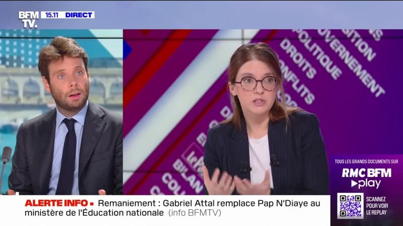 Remaniement: Aurore Bergé nommée ministre des Solidarités (info BFMTV)