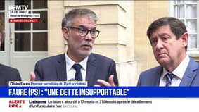 Budget: "Le plan qui a nous été proposé le 15 juillet plonge le pays dans la dépression et la récession", estime Olivier Faure