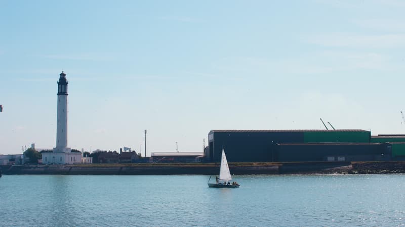 Vue de Dunkerque.